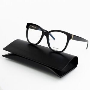 NEW Saint Laurent SLM97 001 Black Square Women Eyeglasses